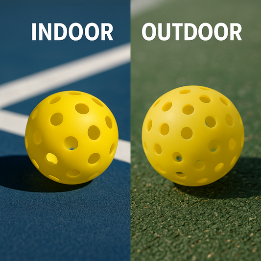Balles de Pickleball indoor ou outdoor : quelles différences et comment bien choisir ?
