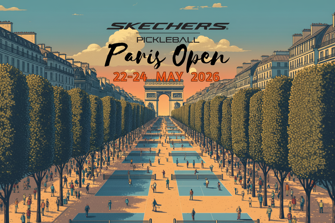 Skechers Pickleball Paris Open 2026 : le plus grand évènement pickleball d'Europe