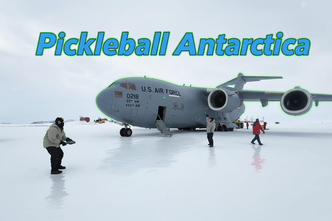 Insolite : le match de pickleball le plus froid au monde joué en Antarctique