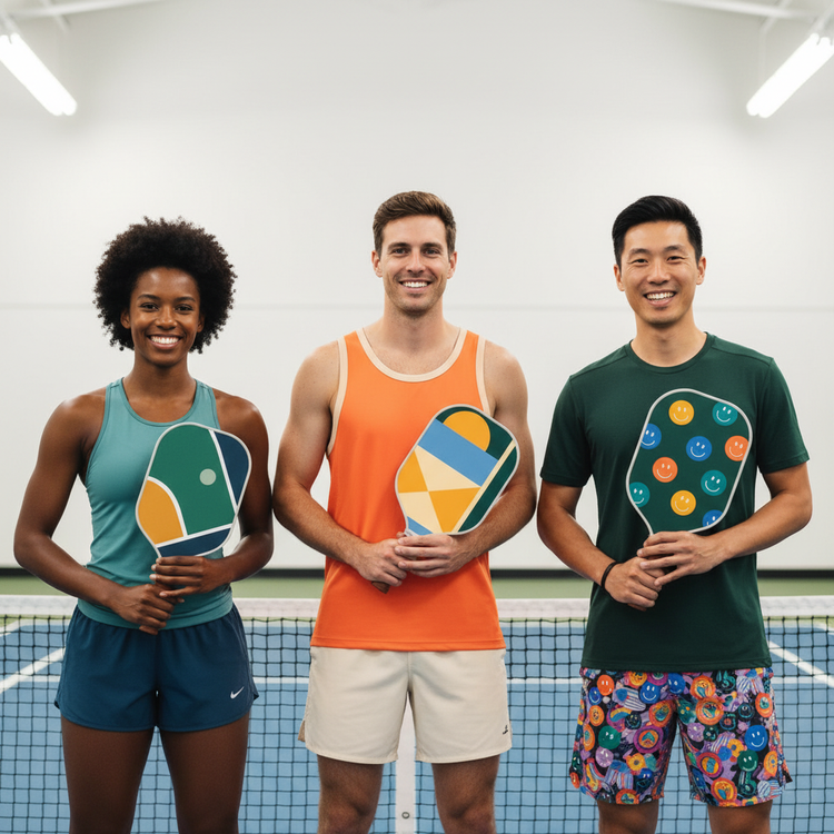 The Pickleballer - Raquettes de pickleball au design unique