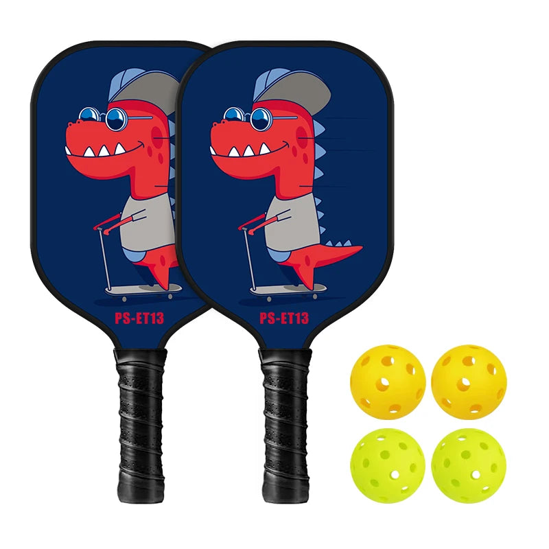 Raquette de Pickleball Enfant – Motif Cartoon