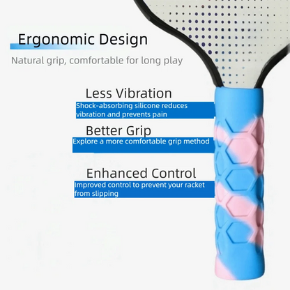 Surgrip raquette de Pickleball en silicone | Haute élasticité et absorption des chocs