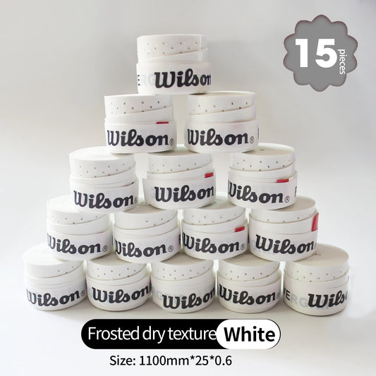 Lot 15 Surgrips Wilson pour raquette de Pickleball - Antidérapante et absorbante