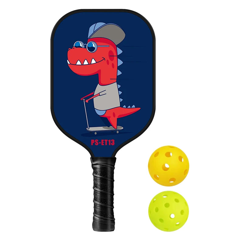 Raquette de Pickleball Enfant – Motif Cartoon