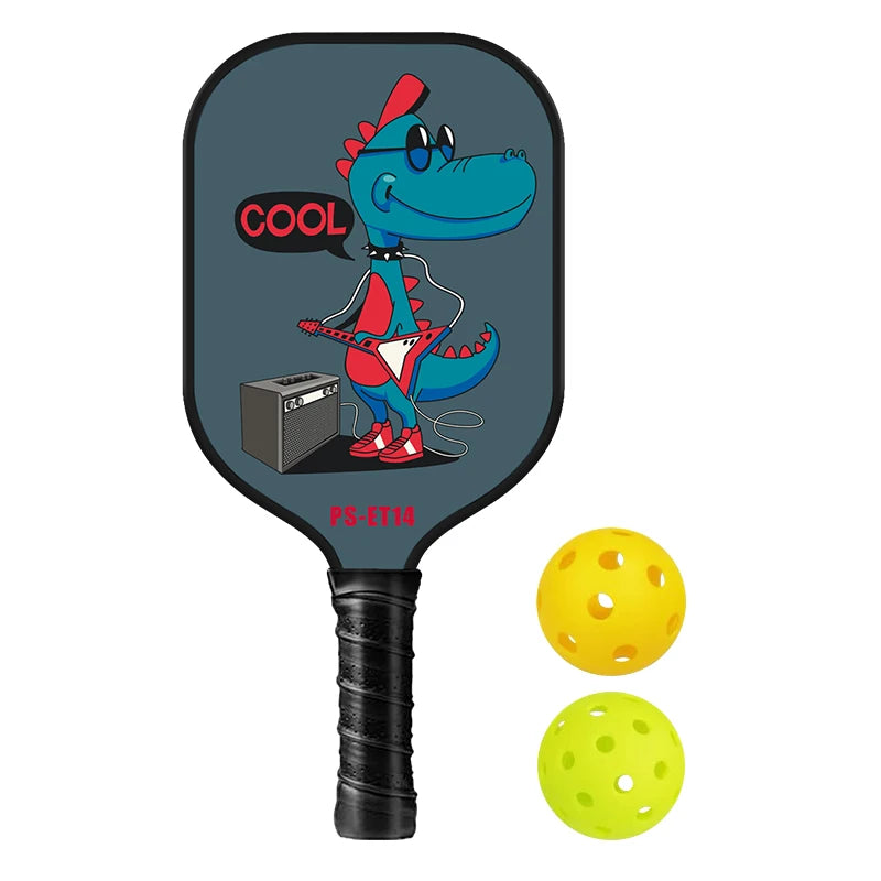Raquette de Pickleball Enfant – Motif Cartoon