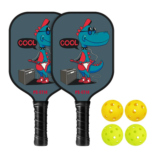Raquette de Pickleball Enfant – Motif Cartoon