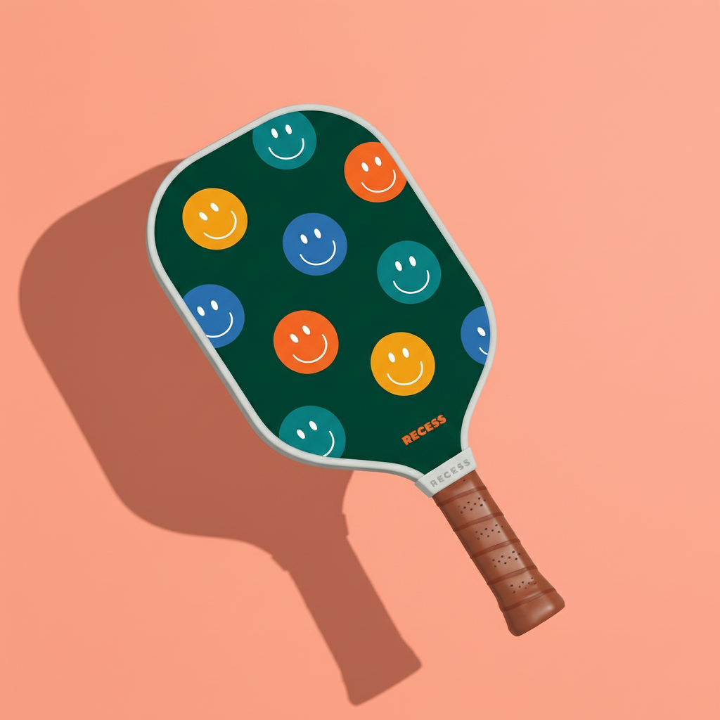 Raquette RECESS sur fond coloré